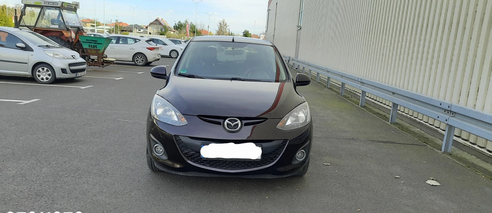 Mazda 2 cena 22900 przebieg: 115000, rok produkcji 2012 z Warszawa małe 191